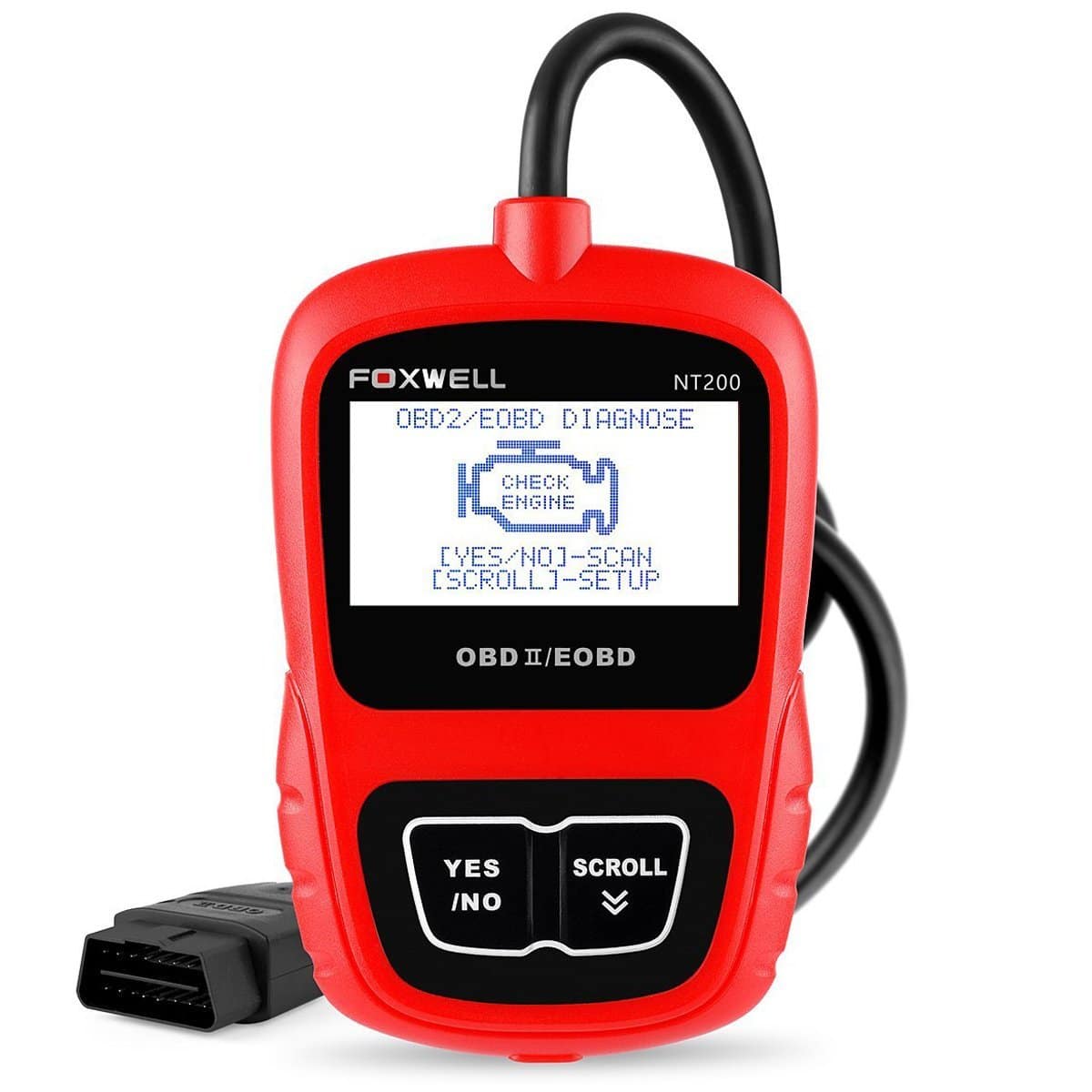 Ancel EOBD OBD2 Automotive Code Reader Car Battery Tester Engine Scanner Tool UK